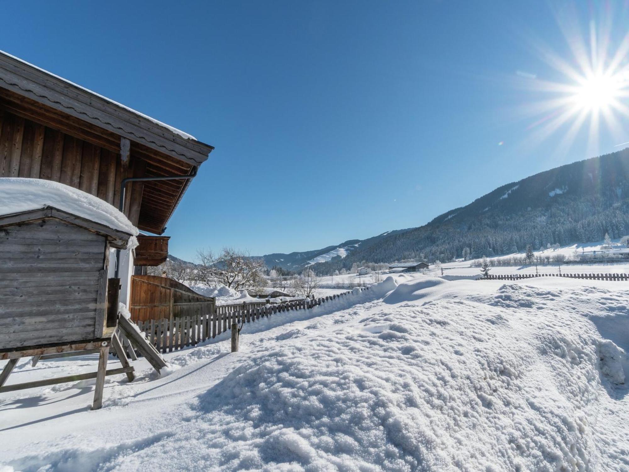 Cozy Feel Good Holiday Apartment In Leogang Eksteriør billede